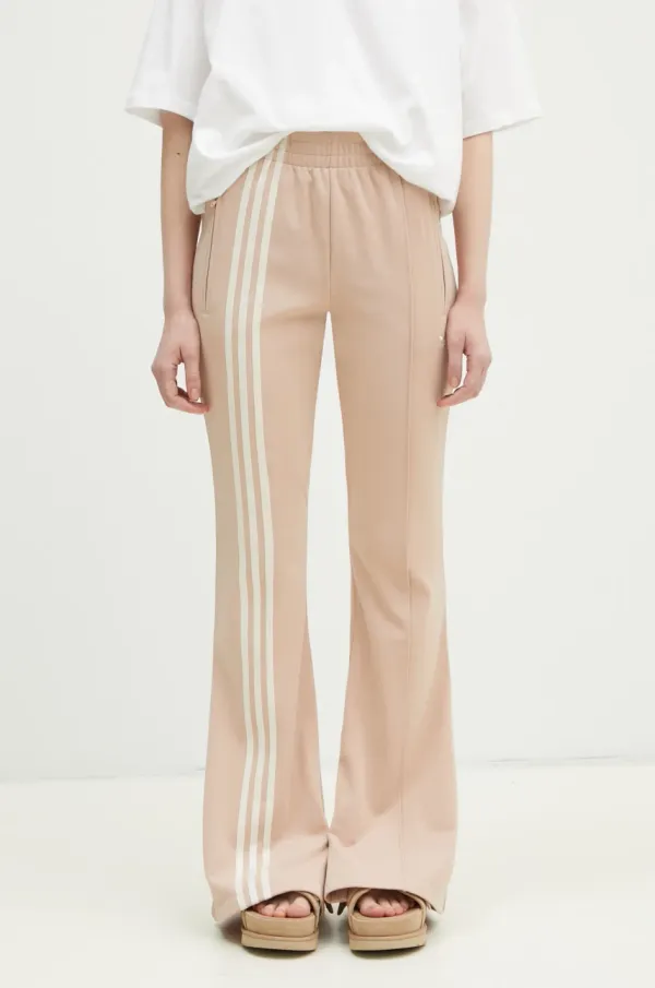 adidas Originals Donji dio trenirke adidas Originals Firebird boja: bež, s aplikacijom, JJ0935