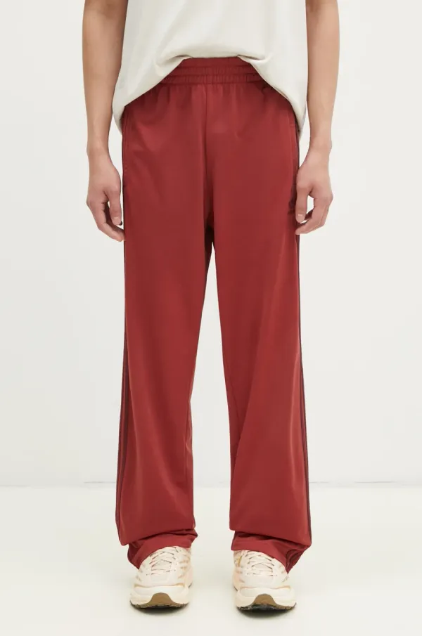 adidas Originals Donji dio trenirke adidas Originals Firebird Track Pant boja: crvena, s aplikacijom, JP2541