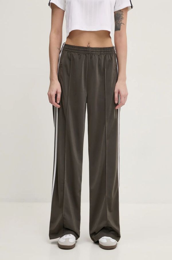 adidas Originals Donji dio trenirke adidas Originals Firebird Track Pant boja: zelena, s uzorkom, IY4721