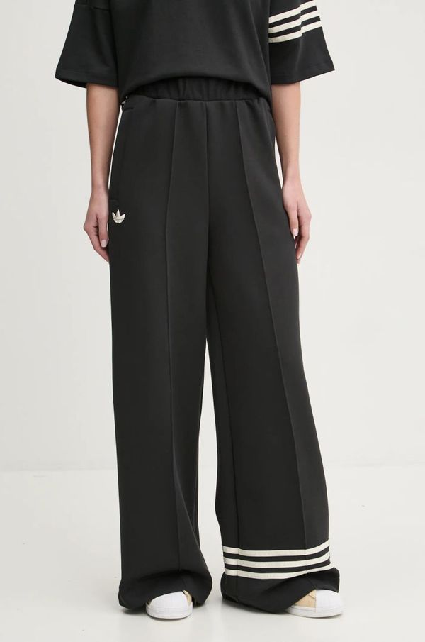 adidas Originals Donji dio trenirke adidas Originals Neuclassics boja: crna, s aplikacijom, JI8516