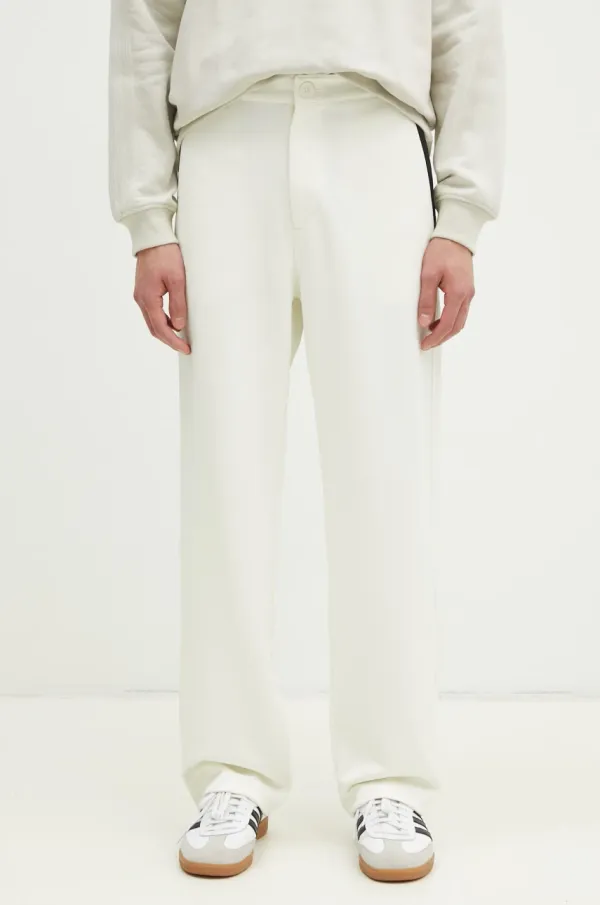 adidas Originals Donji dio trenirke adidas Originals Premium Track Pant boja: bež, s aplikacijom, JD3399