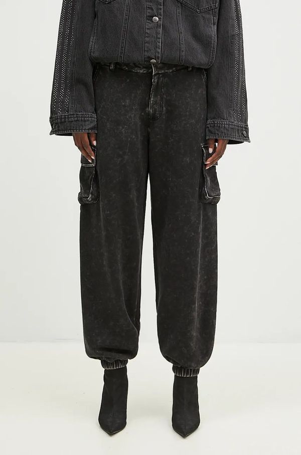 adidas Originals Donji dio trenirke adidas Originals Wash Cargo Pant boja: crna, s uzorkom, IW5563