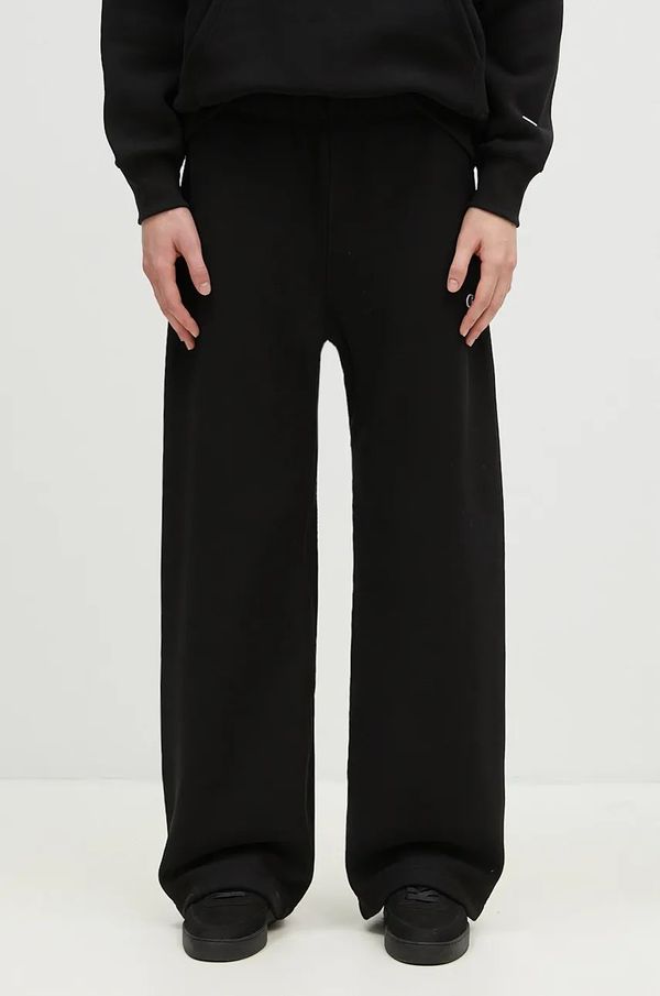 Champion Donji dio trenirke Champion Straight Hem Pants boja: crna, bez uzorka, 220712