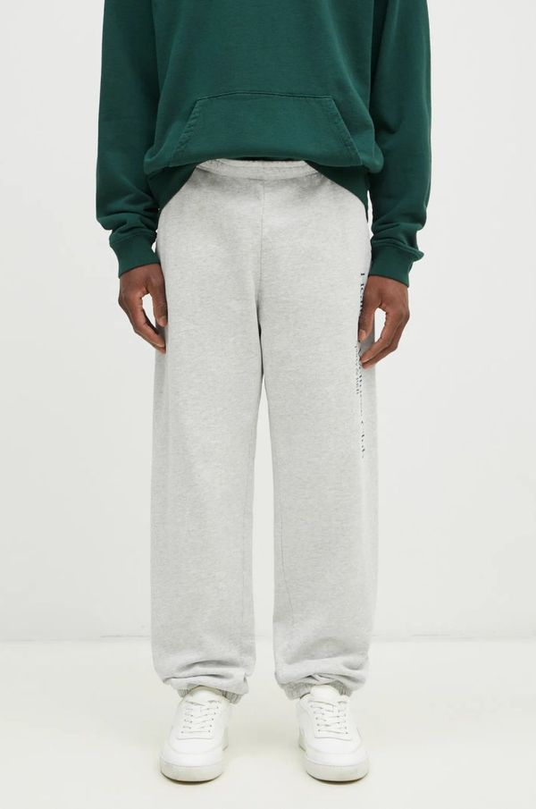 Sporty & Rich Donji dio trenirke Sporty & Rich H&W Crest boja: siva, s tiskom, PA036511242GY03