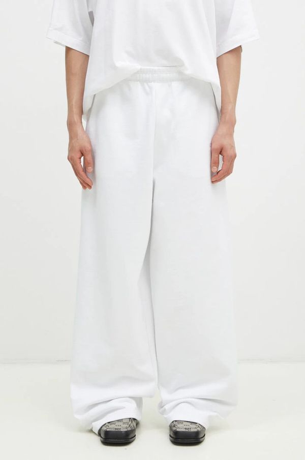 Vetements Donji dio trenirke VETEMENTS Embroidered Logo boja: bijela, bez uzorka, UA66SP630W