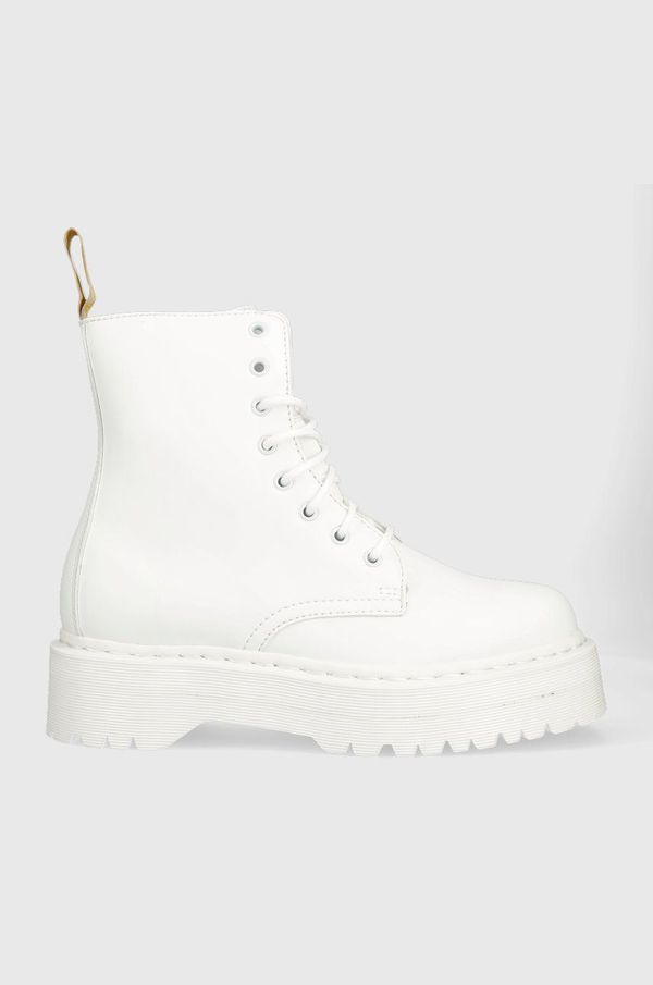 Dr. Martens Čizme Dr. Martens V Jadon II Mono za žene, boja: bijela, s platformom, DM27335113-White