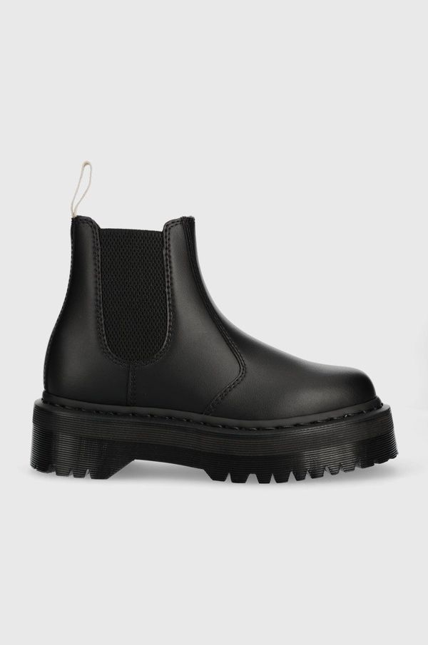 Dr. Martens Gležnjače Dr. Martens V 2976 Quad Mono za žene, boja: crna, s platformom, DM27560001-Black