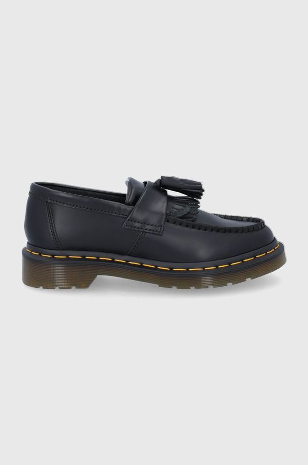 Dr. Martens Kožne mokasinke Dr. Martens Adrian Yellow Stitch boja: crna, 22209001-Black.Smoo