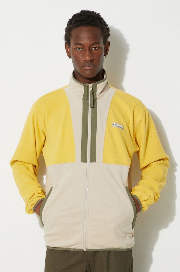 Columbia Dukserica Columbia Back Bowl za muškarce, boja: žuta, s uzorkom, 1890764.SS23-743