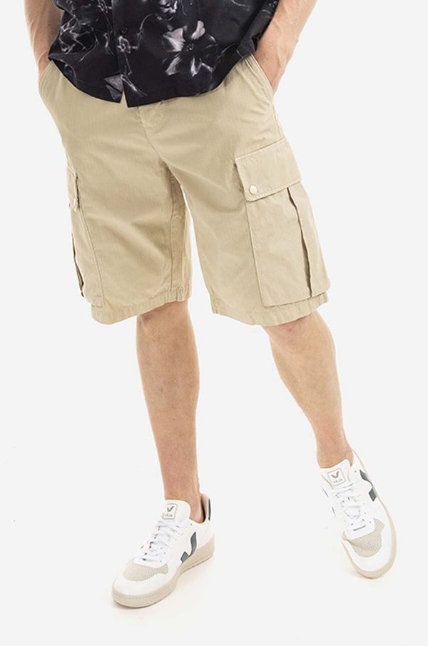 Edwin Pamučne kratke hlače Edwin Jungle Short boja: bež, I030303.0DSGN-BEIGE