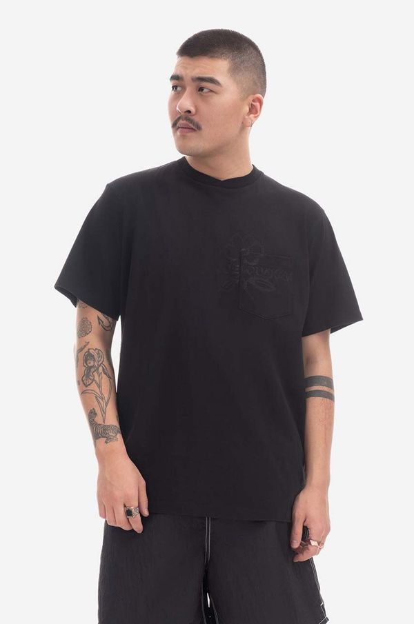 Engineered Garments Pamučna majica Engineered Garments boja: crna, s tiskom, 23S1H010.NLP018A-P018A