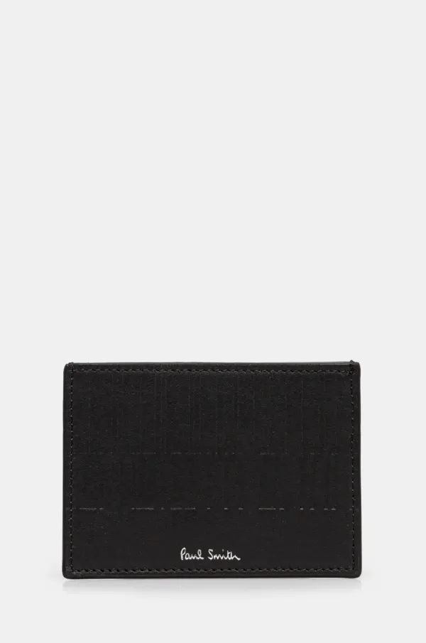 Paul Smith Etui za kartice Paul Smith boja: crna, M1A-7629-PEMBOS