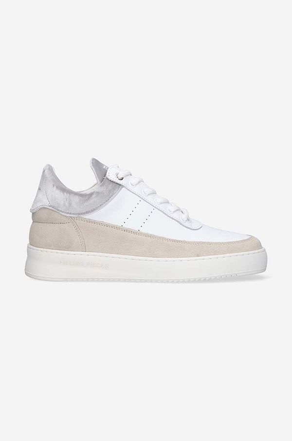 Filling Pieces Cipele od brušene kože Filling Pieces Low Eva 51325071975 boja: bijela