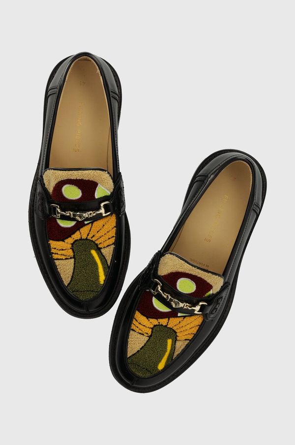 Filling Pieces Kožne mokasinke Filling Pieces Loafer Polido za muškarce, boja: crna, 44233192082