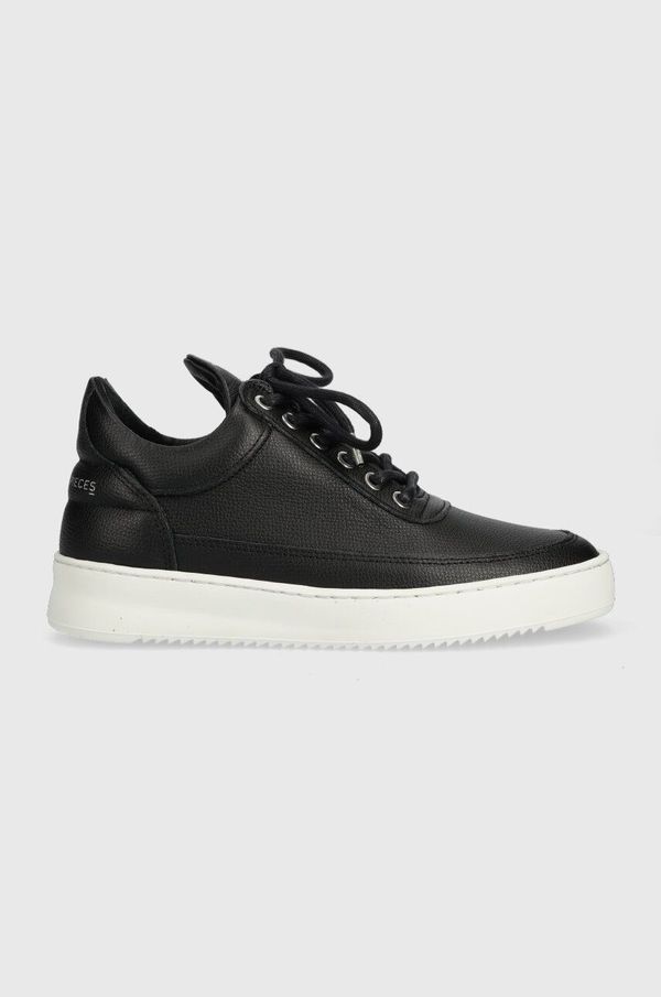 Filling Pieces Kožne tenisice Cote&Ciel Low Top Ripple Bianco Perforated boja: crna, 10128821861