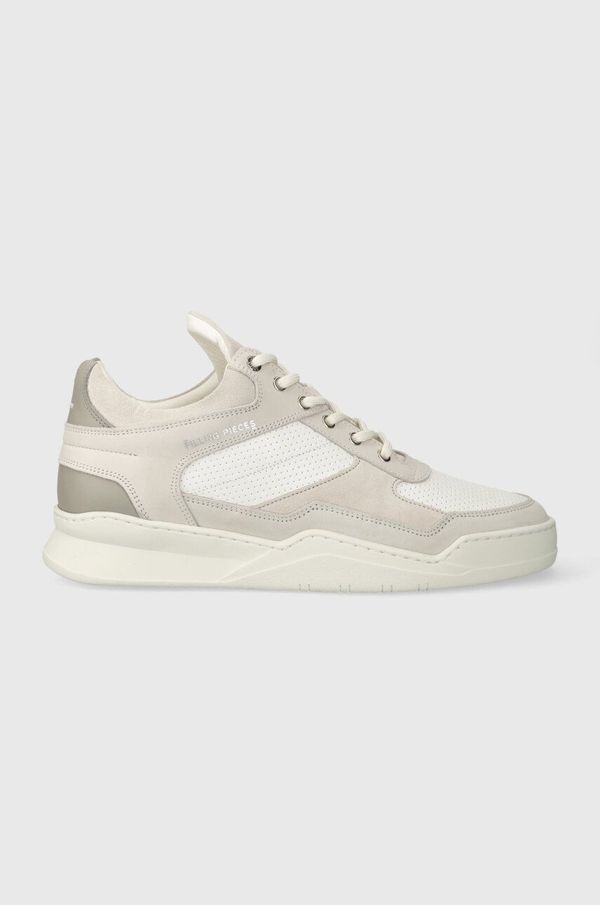 Filling Pieces Kožne tenisice Filling Pieces Low Top Panelled boja: siva 10120631855