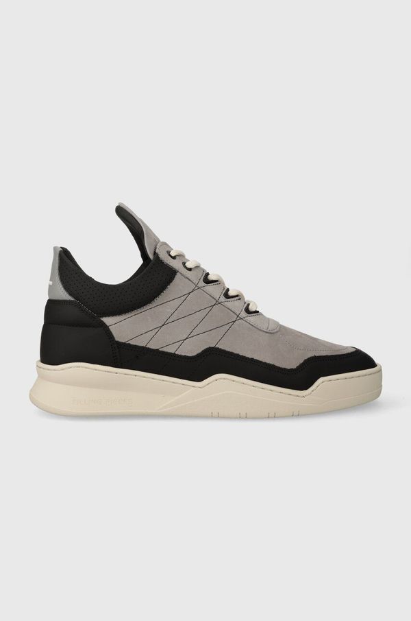 Filling Pieces Kožne tenisice Filling Pieces Low Top Tweek boja: siva, 10127681878