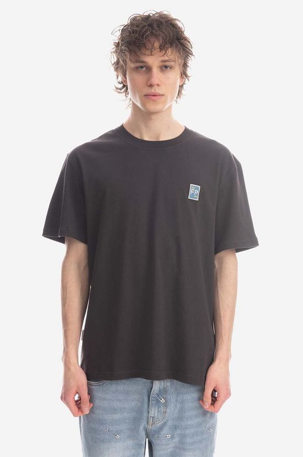 Filling Pieces Pamučna majica Filling Pieces Tee Lux boja: smeđa, glatki model, 88113731268-BROWN