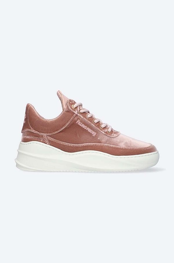 Filling Pieces Tenisice Filling Pieces Low Top Sky Velvet boja: smeđa, 51427611888