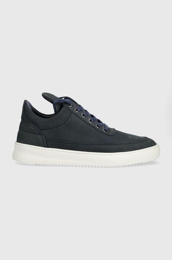 Filling Pieces Tenisice od brušene kože Filling Pieces Low Top Ripple Nubuck boja: tamno plava, 25122842001