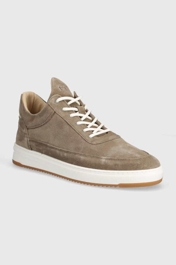 Filling Pieces Tenisice od brušene kože Filling Pieces Low Top Ripple Suede boja: bež, 25122799988