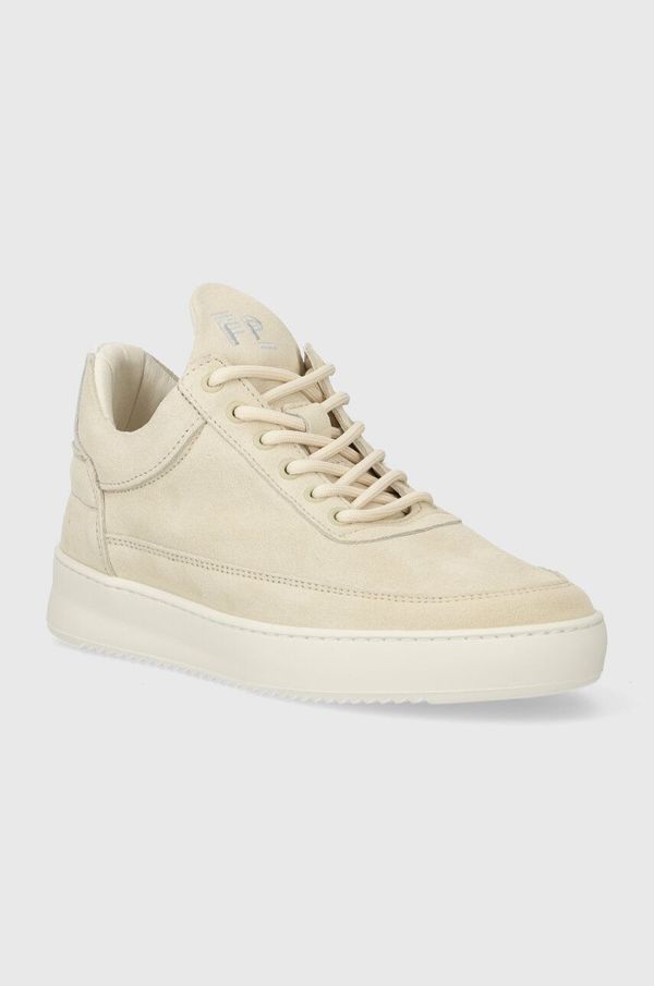 Filling Pieces Tenisice od brušene kože Filling Pieces Low Top Suede boja: bež, 10122793035