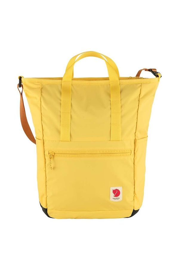 Fjallraven Ruksak Fjallraven High Coast Totepack boja: žuta, veliki, bez uzorka, F23225.130