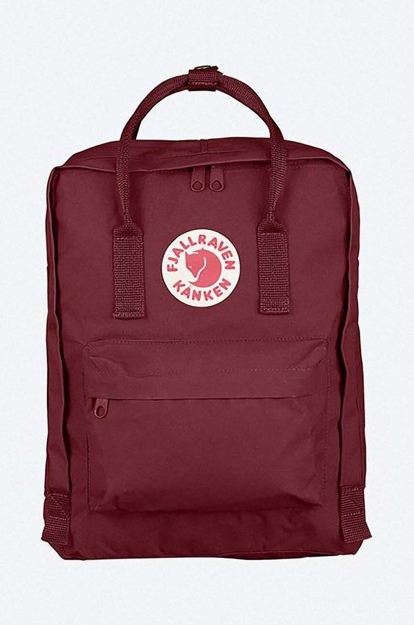 Fjallraven Ruksak Fjallraven Kanken boja: crvena, veliki, s aplikacijom, F23510.326-326
