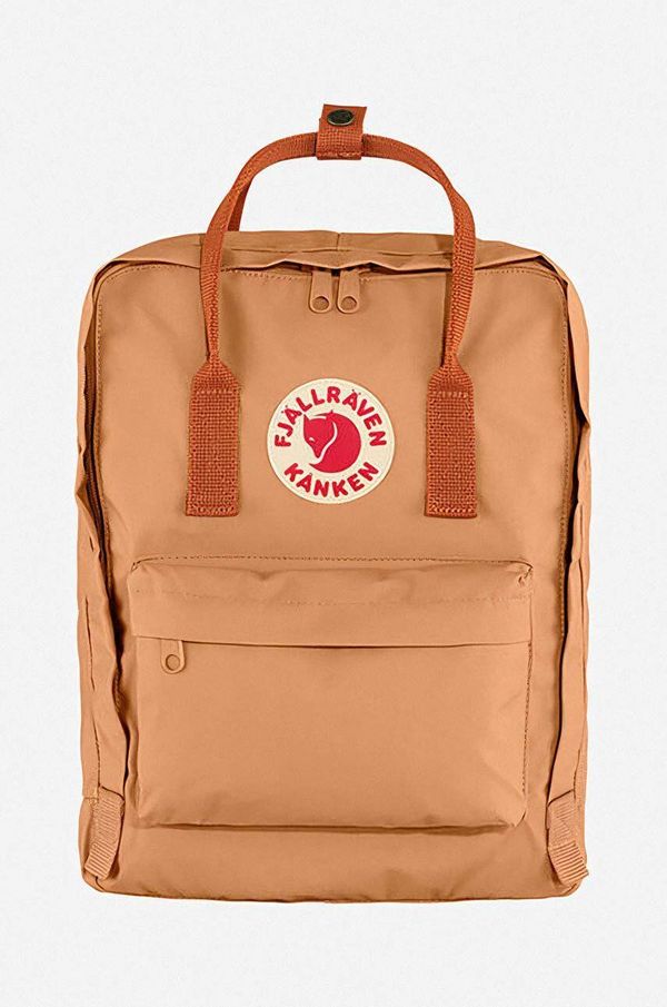 Fjallraven Ruksak Fjallraven Kanken boja: narančasta, veliki, s aplikacijom, F23510.241.243-241