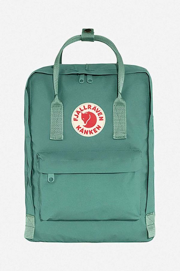 Fjallraven Ruksak Fjallraven Kanken boja: zelena, veliki, bez uzorka, F23510.664-664