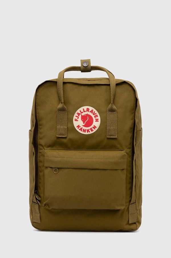 Fjallraven Ruksak Fjallraven Kanken boja: zelena, veliki, glatki model, 23524-631