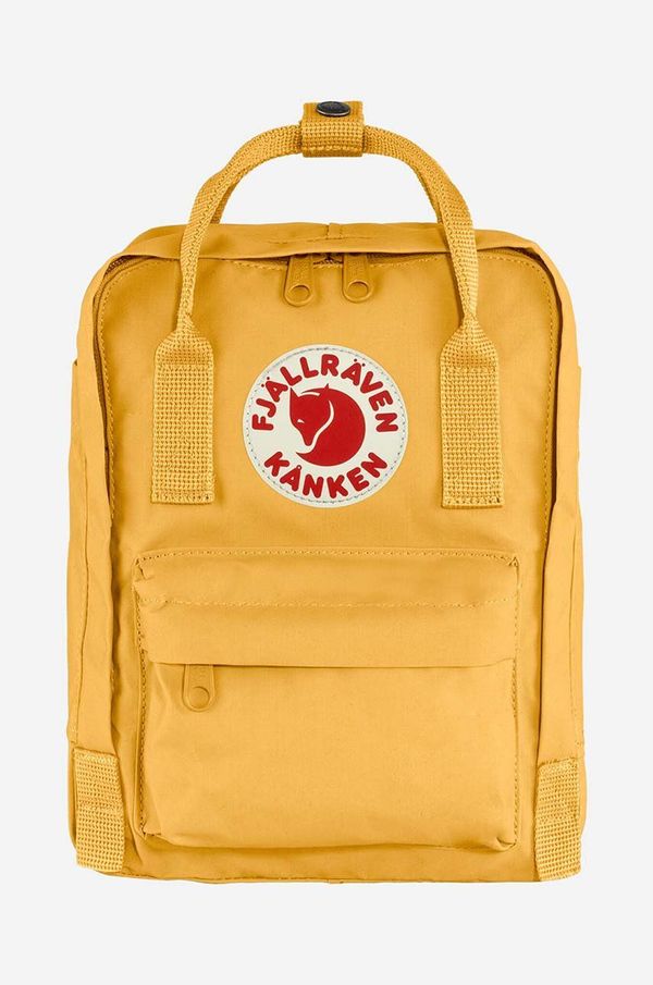 Fjallraven Ruksak Fjallraven Kanken Mini boja: žuta, mali, s aplikacijom, F23561.160-160