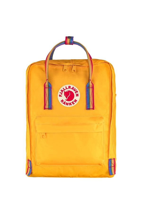 Fjallraven Ruksak Fjallraven Kanken Rainbow boja: žuta, veliki, F23620.141.907