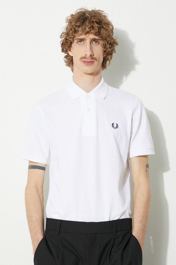 Fred Perry Pamučna polo majica Fred Perry The Original Shirt boja: bež, bez uzorka, M3.100