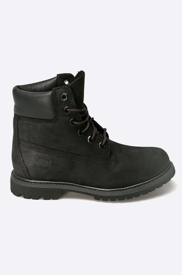 Timberland Gležnjače Timberland Premium Boot 6" za žene, boja: crna, ravni potplat, 8658A-BLACK