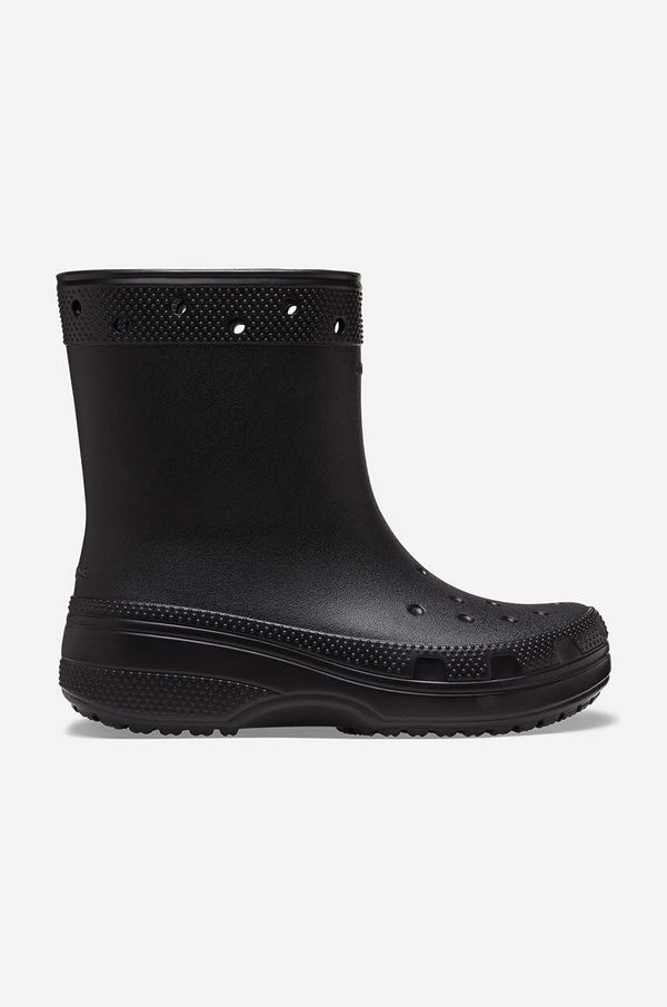 Crocs Gumene čizme Crocs Classic Rain Boot boja: crna, 208363.BLACK-BLACK