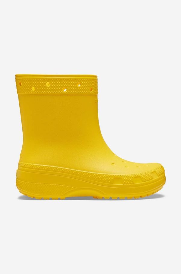 Crocs Gumene čizme Crocs Classic Rain Boot boja: žuta, 208363.SUNFLOWER-SUN