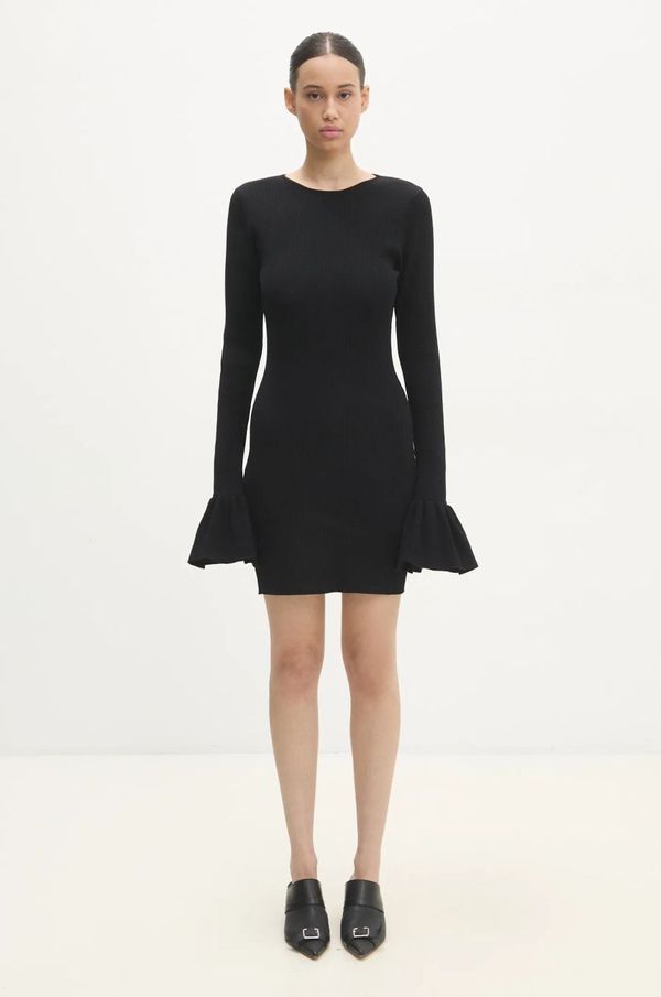 Rotate Haljina Rotate boja: crna, mini, uska, 113621100