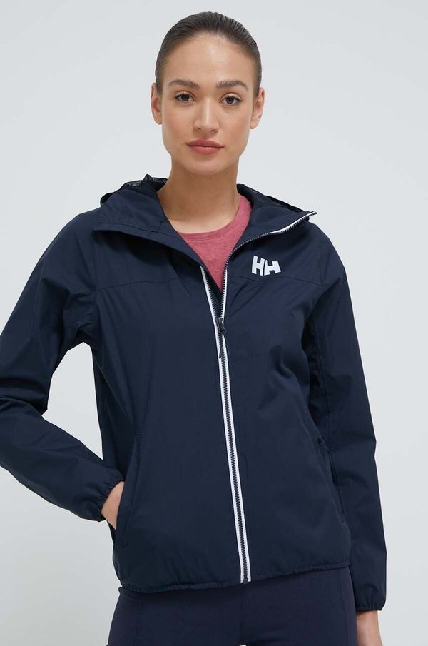 Helly Hansen Kišna jakna Helly Hansen Belfast II za žene, boja: tamno plava, 53433-990