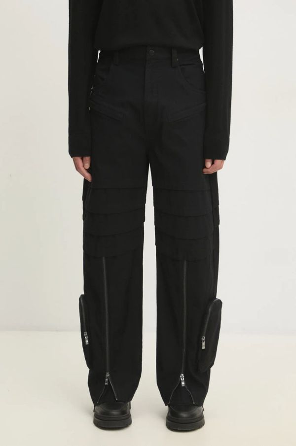 A.A. Spectrum Hlače A.A. Spectrum Wares za muškarce, boja: crna, cargo kroj, 82243822