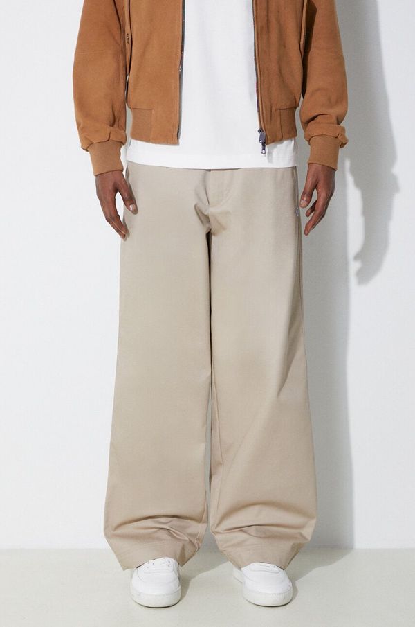 Champion Hlače Champion za muškarce, boja: bež, ravni kroj