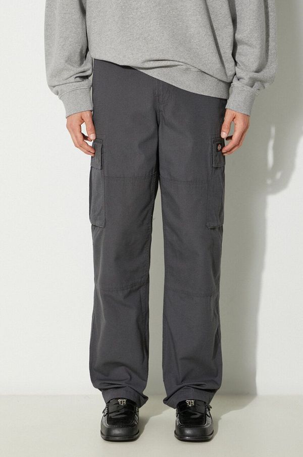 Dickies Hlače Dickies Eagle Bend Pant za muškarce, boja: siva, ravni kroj, DK0A4X9X0