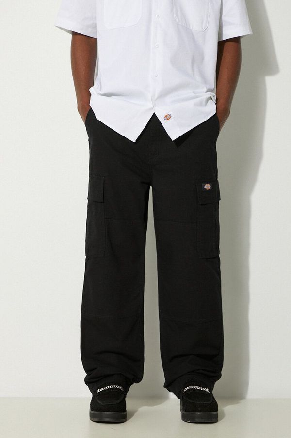 Dickies Hlače Dickies za muškarce, boja: crna