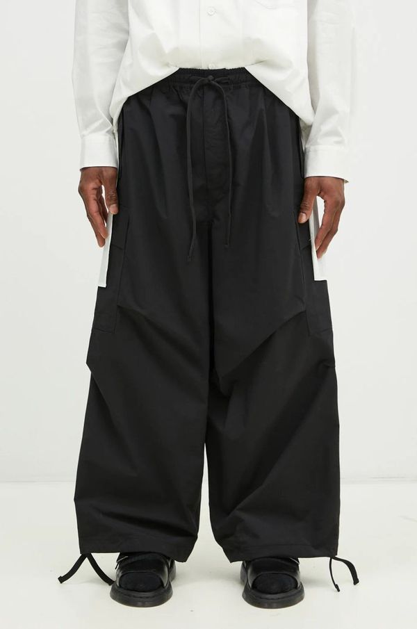 Manastash Hlače Manastash Manatrooper za muškarce, boja: crna, cargo kroj, 7924210009