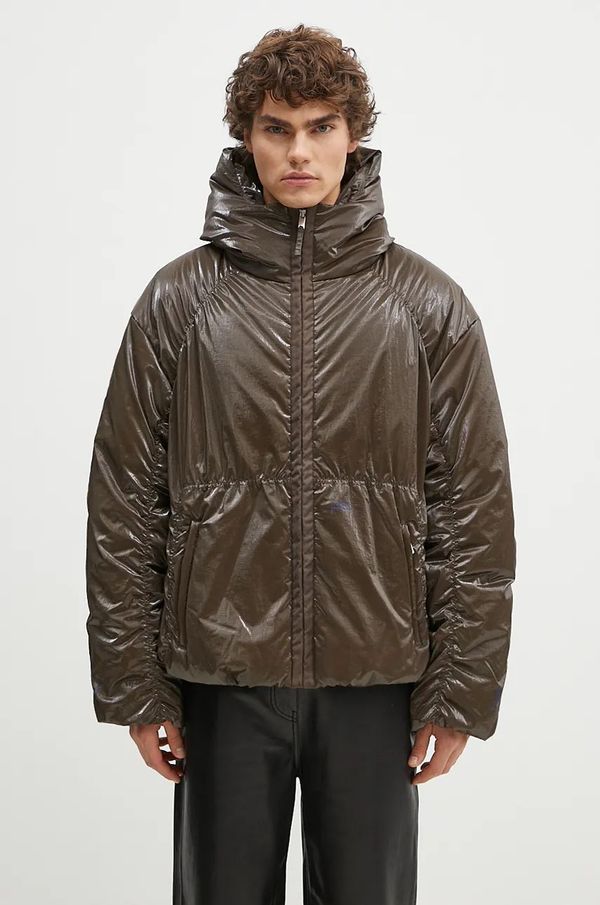 A-COLD-WALL* Jakna A-COLD-WALL* Veneer za muškarce, boja: smeđa, za zimu, oversize, ACWMO268