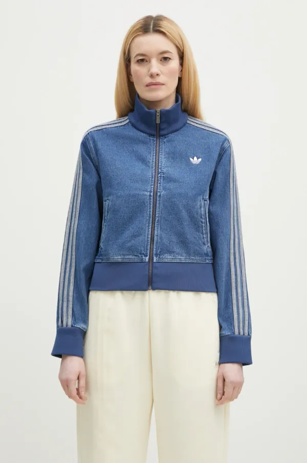 adidas Originals Jakna adidas Originals DENIM TT za žene, za prijelazno razdoblje, JD2570