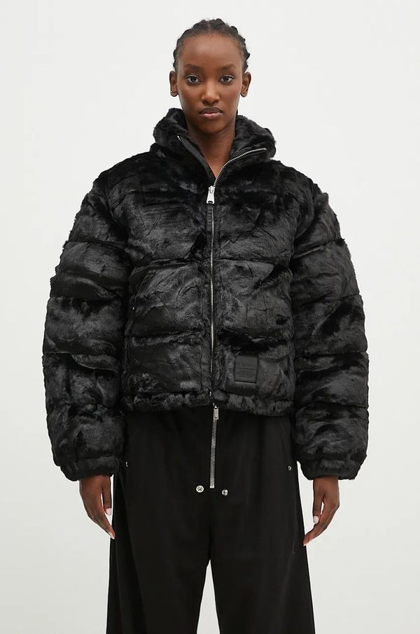 Alpha Industries Jakna Alpha Industries Fur Puffer za žene, boja: crna, za zimu, 148002