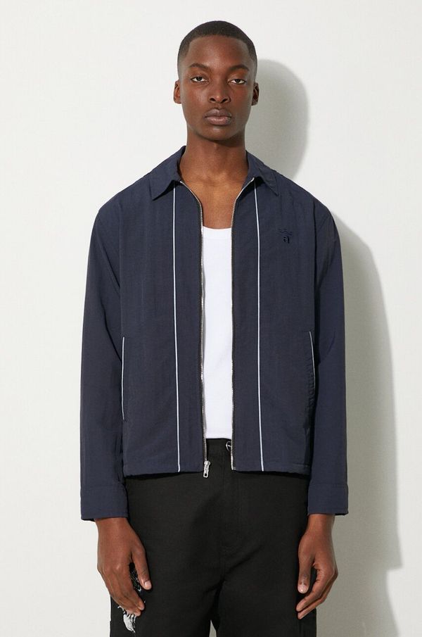 Awake NY Jakna Awake NY Classic Logo Coaches Jacket za muškarce, boja: tamno plava, za prijelazno razdoblje, SP24-OT002