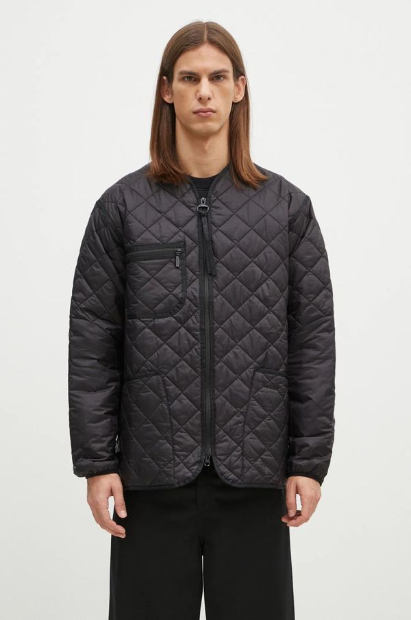 Barbour Jakna Barbour Liddesdale Liner Quilted Jacket za muškarce, boja: crna, za prijelazno razdoblje, oversize, MQU1788