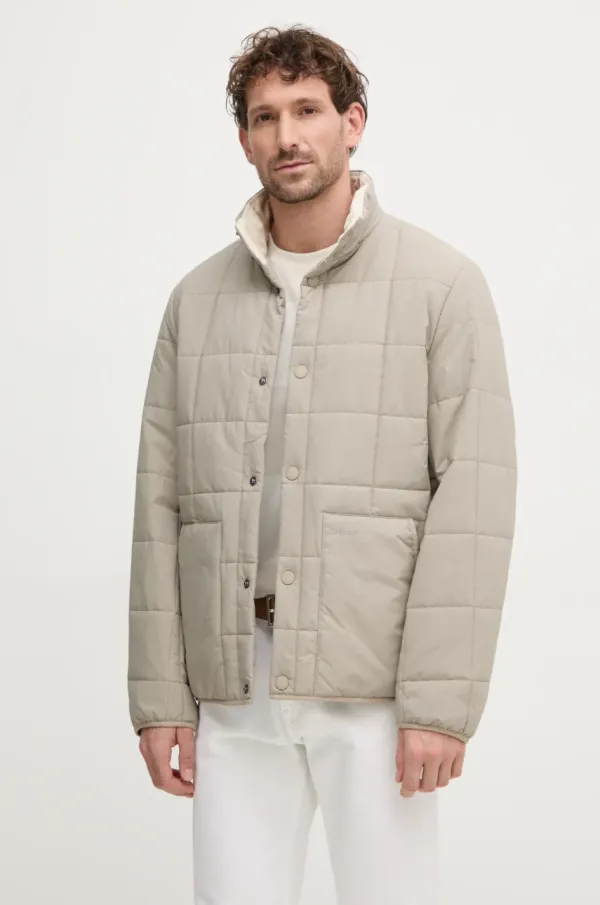 Barbour Jakna Barbour za muškarce, boja: bež, za prijelazno razdoblje, MQU1835ST11